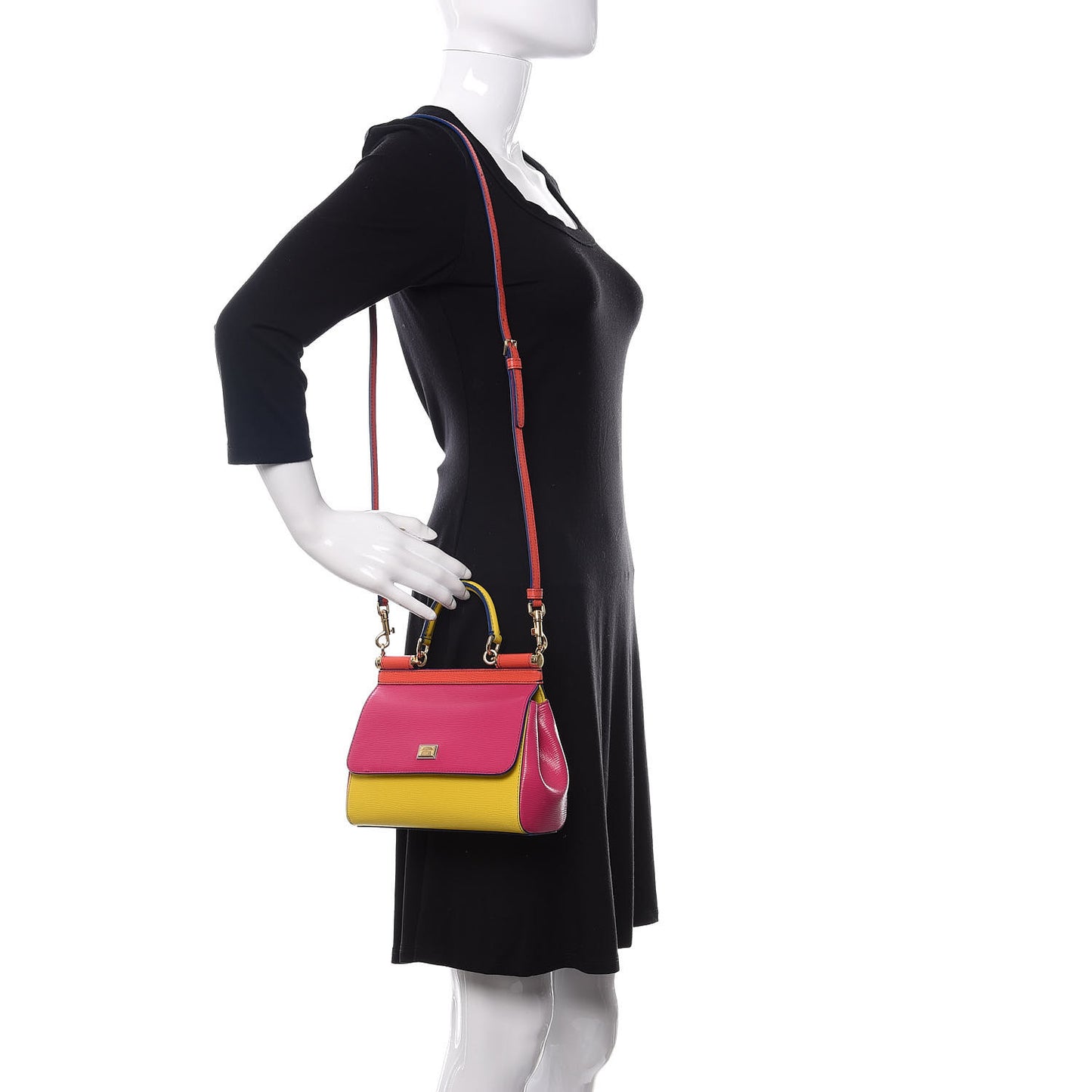 Dauphine Mini Miss Sicily Satchel Multicolor