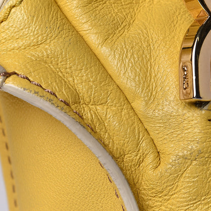 Chloe Calfskin Medium Marcie Lock Satchel Mimosa 15 of 17