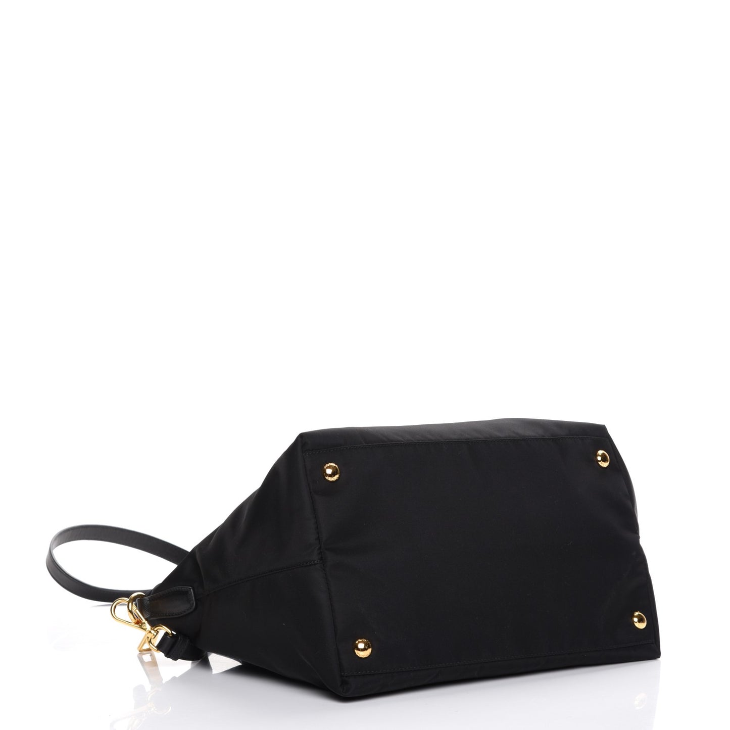 Saffiano Tessuto Nylon Tote Nero Black