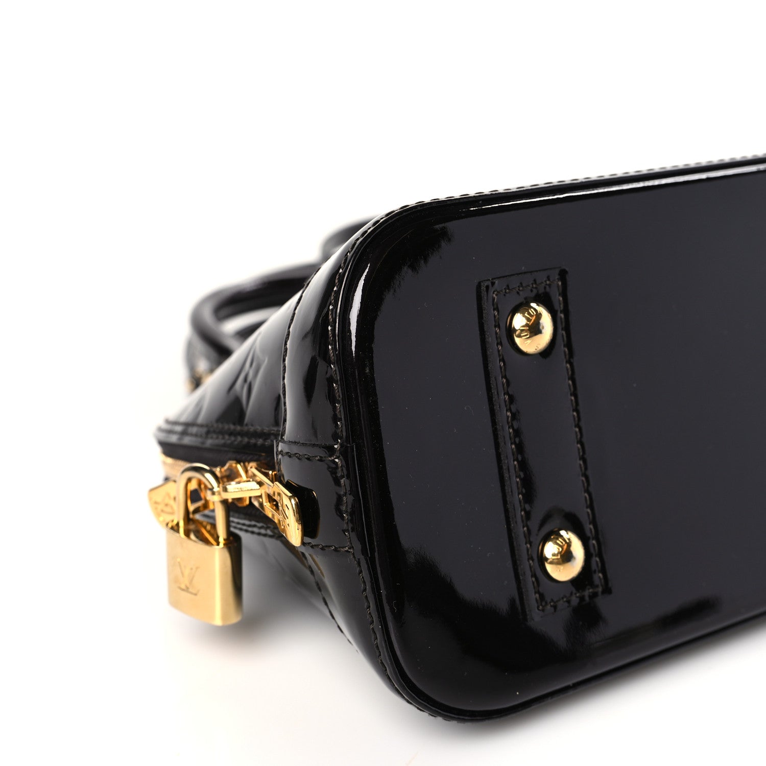 Louis Vuitton Vernis Alma BB Amarante 7 of 8