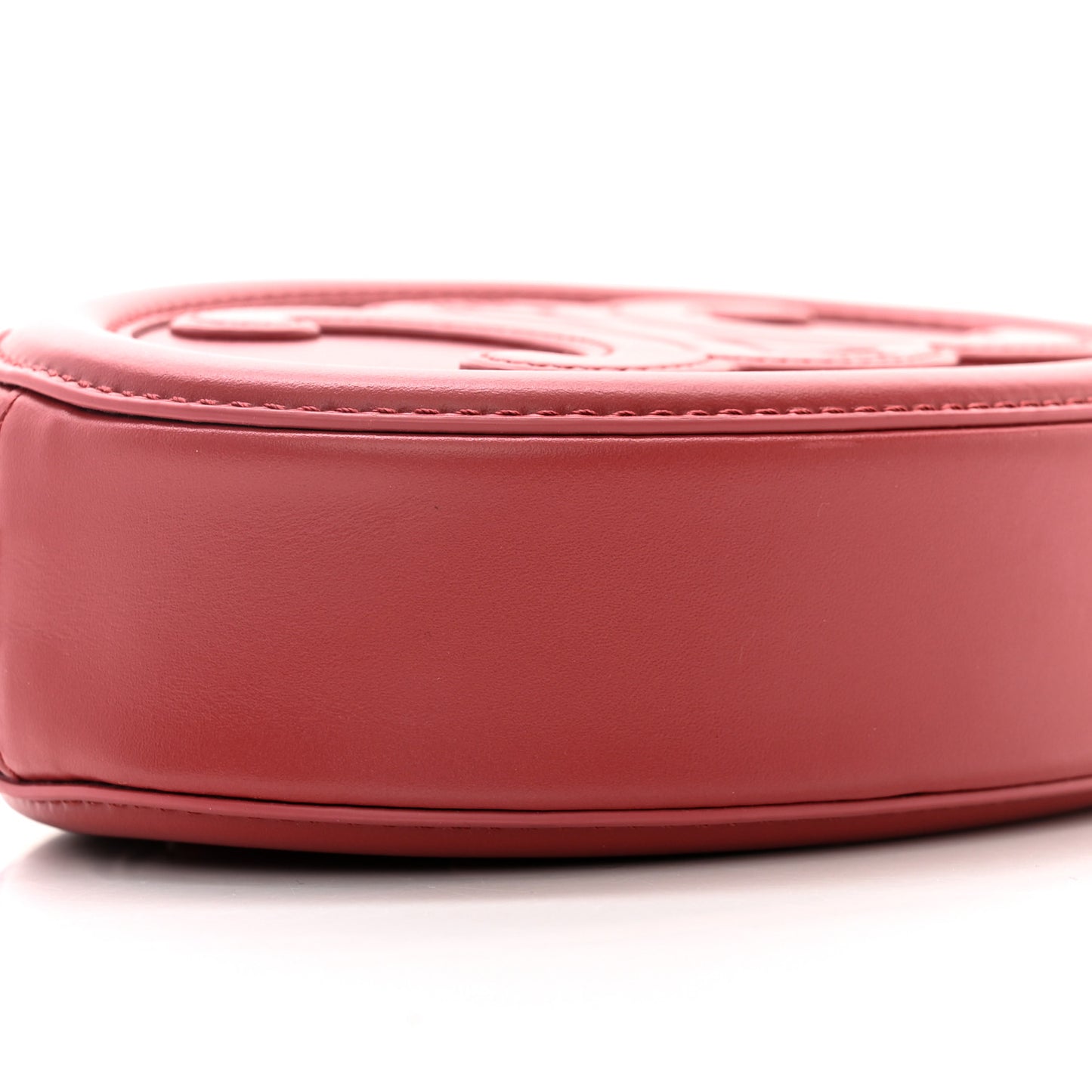 Smooth Calfskin Cuir Triomphe Oval Purse Crossbody Lipstick