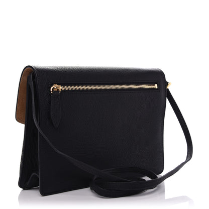 Burberry Derby Calfskin House Check Small Macken Crossbody Bag Dark Bottle Green 3 of 10