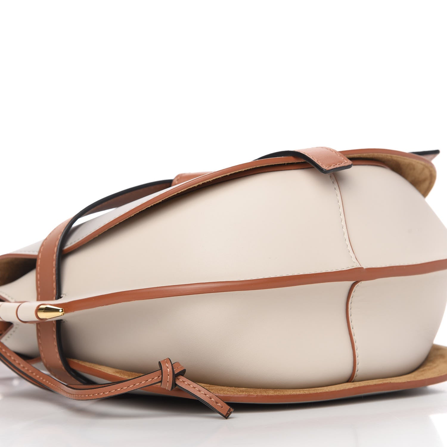 Loewe Calfskin Small Gate Crossbody Bag Ghost Light Ghost 6 of 9