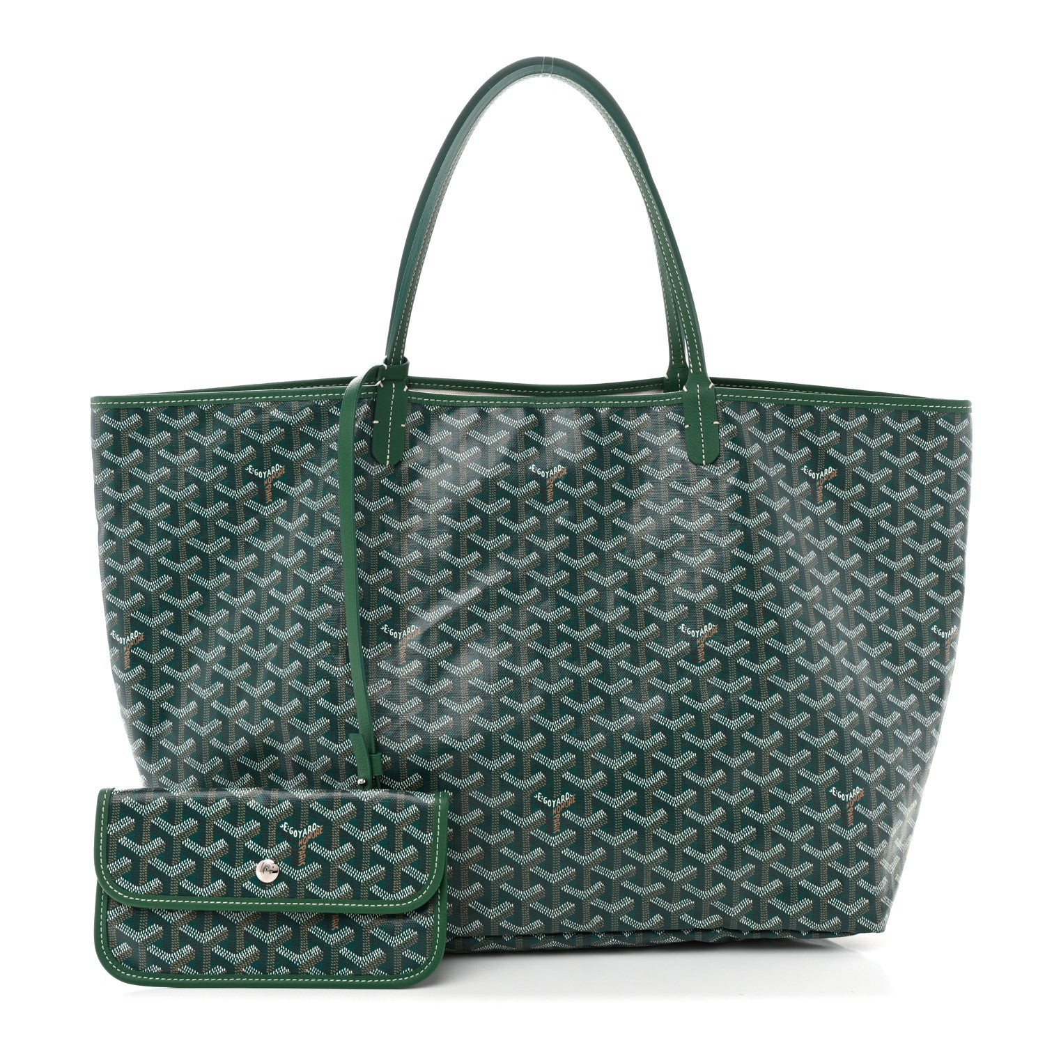 Goyard Goyardine Saint Louis GM Green 3 of 11