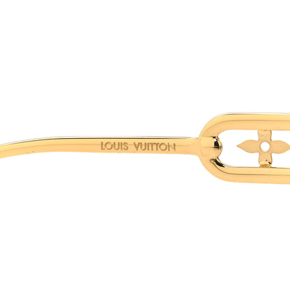 Louis Vuitton Metal Rimless LV Jewel Cat Eye Sunglasses Gradient Blue 5 of 7