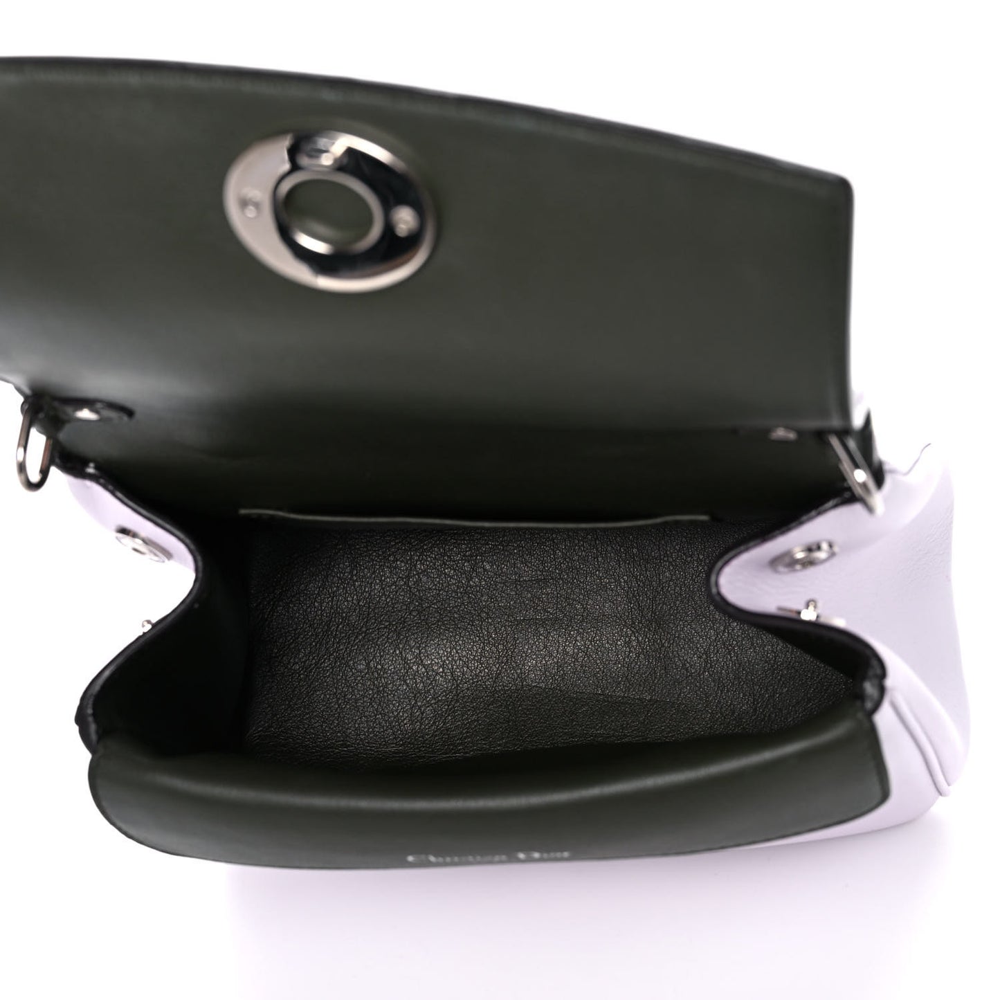 Smooth Calfskin Mini Be Dior Flap Lilac