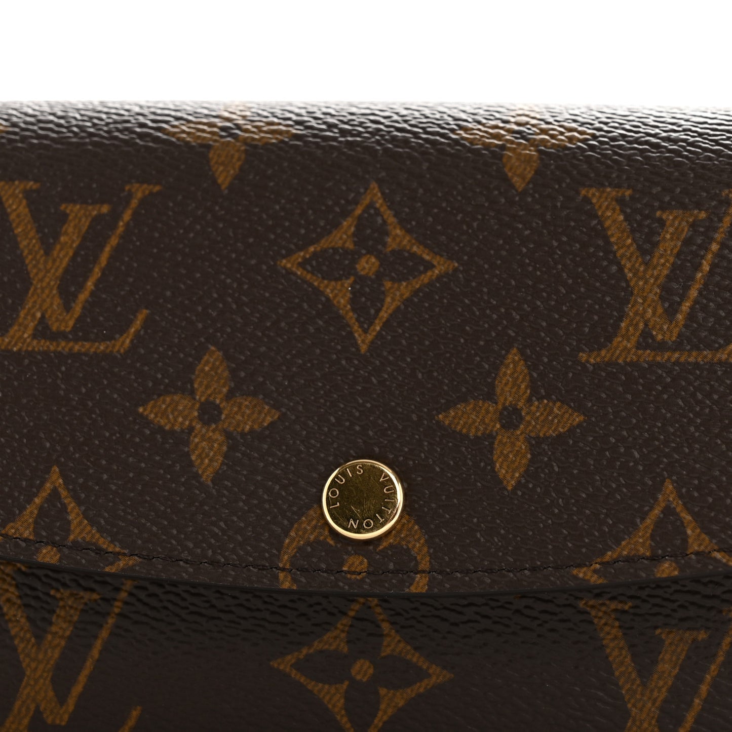 Monogram Emilie Wallet Rose Ballerine