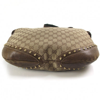Gucci Monogram Studded Hobo 4 of 12