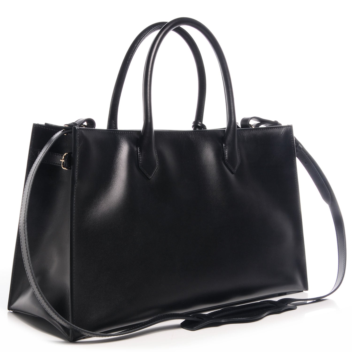 Balenciaga Calfskin Padlock Work S Black 3 of 9