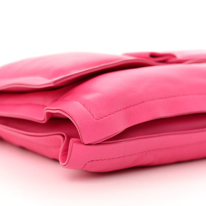 Salvatore Ferragamo Calfskin Small Viva Bow Shoulder Bag Hot Pink 10 of 11