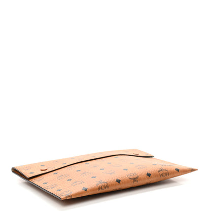 MCM Visetos Tri Pouch Set Cognac 9 of 13