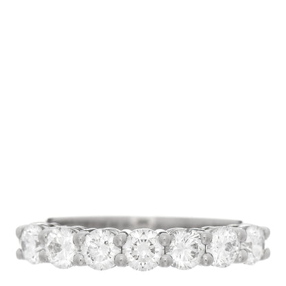 Tiffany Platinum Diamond 3.5mm Embrace Half Circle Band Ring 50 5.5 1 of 5