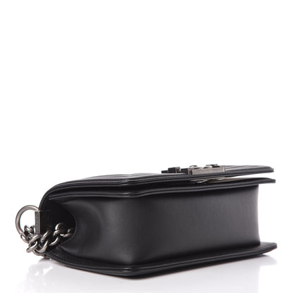 Chanel Calfskin Quilted Small Boy Flap Black 4 of 12