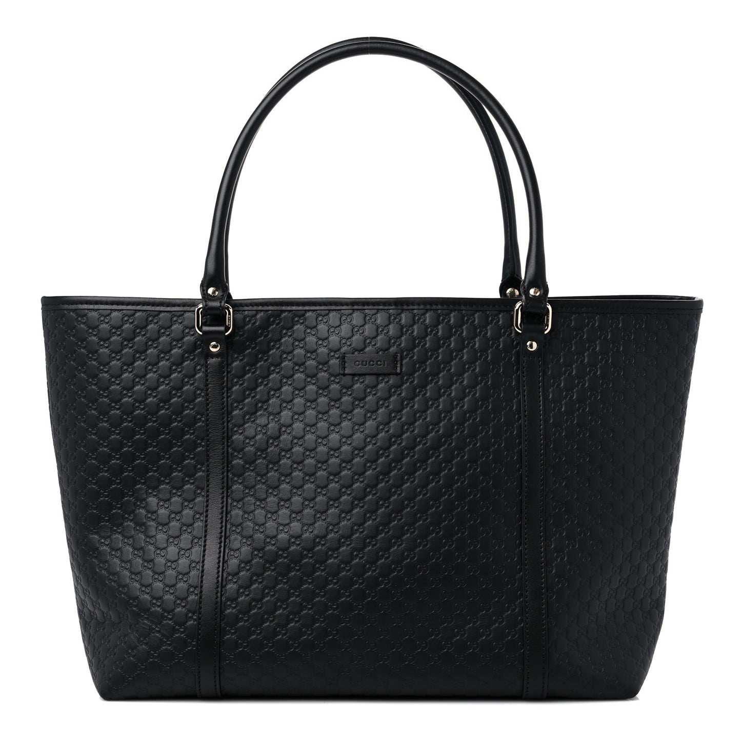 Microguccissima Medium Joy Tote Black
