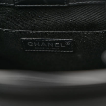 Chanel Caviar Quilted Small CC Bucket Bag Black 6 of 11