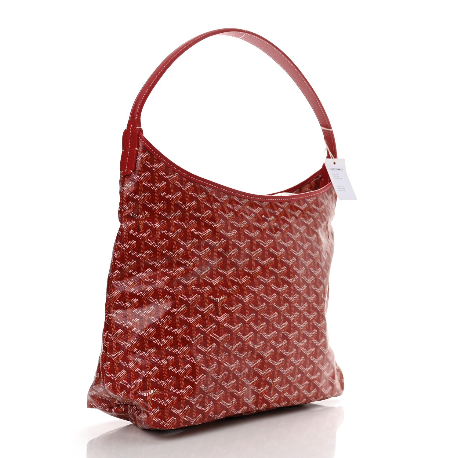 Goyard Goyardine Boheme Hobo Red 4 of 12
