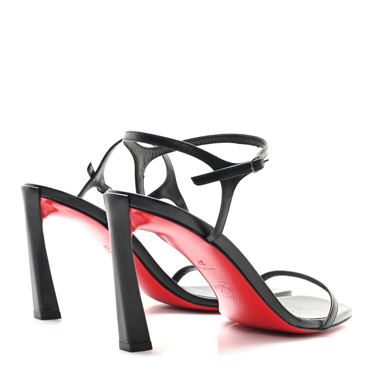 Nappa Condora 85 Sandals 37 Black