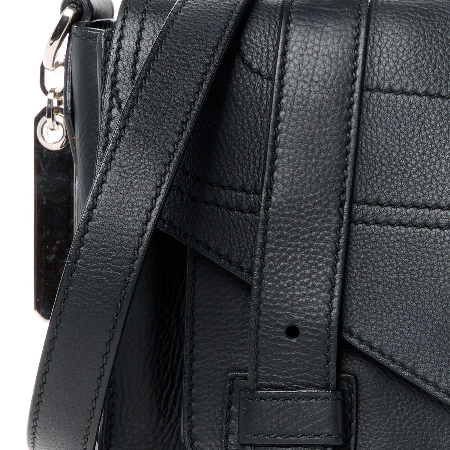 Proenza Schouler Lambskin Tiny PS1 Satchel Black 11 of 13