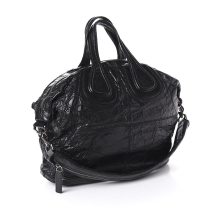Givenchy Wrinkled Lambskin Medium Nightingale Black 4 of 17