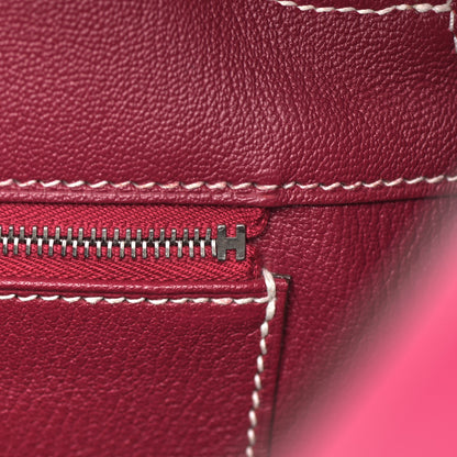 Hermes Epsom Candy Birkin 35 Rose Tyrien Rubis 20 of 43
