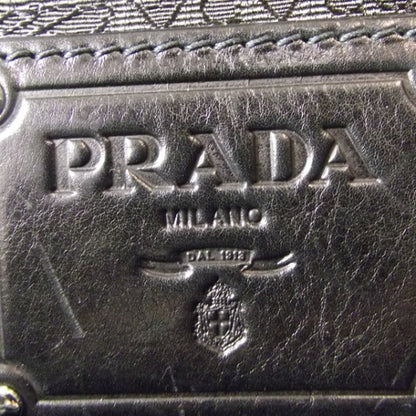 Prada Nappa Studded Trunk Bag Talco Black 8 of 16