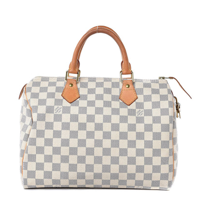 Louis Vuitton Damier Azur Speedy 30 1 of 19