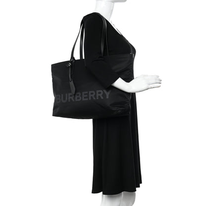 Burberry Nylon Logo Medium Ardwell Tote Black 2 of 11