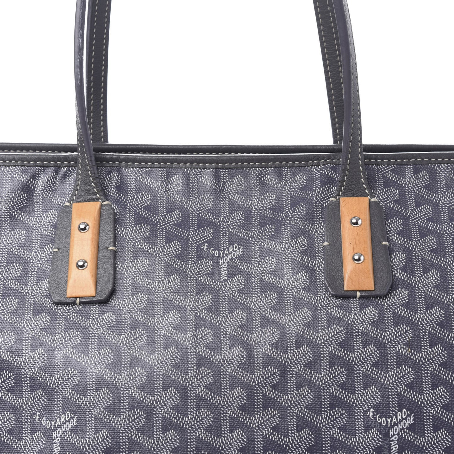 Goyardine Marquises Tote Grey
