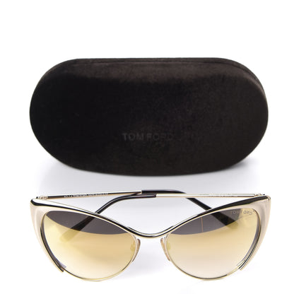 Tom Ford Nastasya Cat Eye Sunglasses TF304 Gold 8 of 8