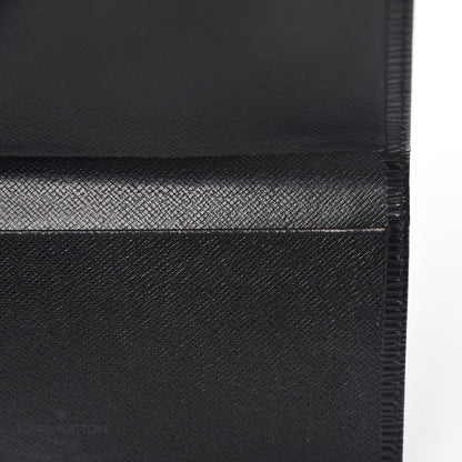 Louis Vuitton Epi Simple Checkbook Cover Black 8 of 11