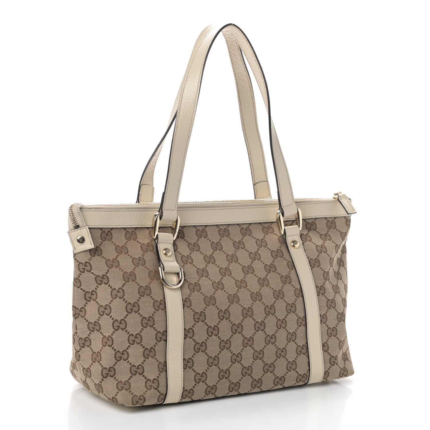 Gucci Monogram Medium Abbey Tote Off White 2 of 4