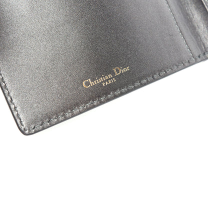 Christian Dior Metallic Grained Calfskin J'Adior Zip Pouch Gunmetal 9 of 9