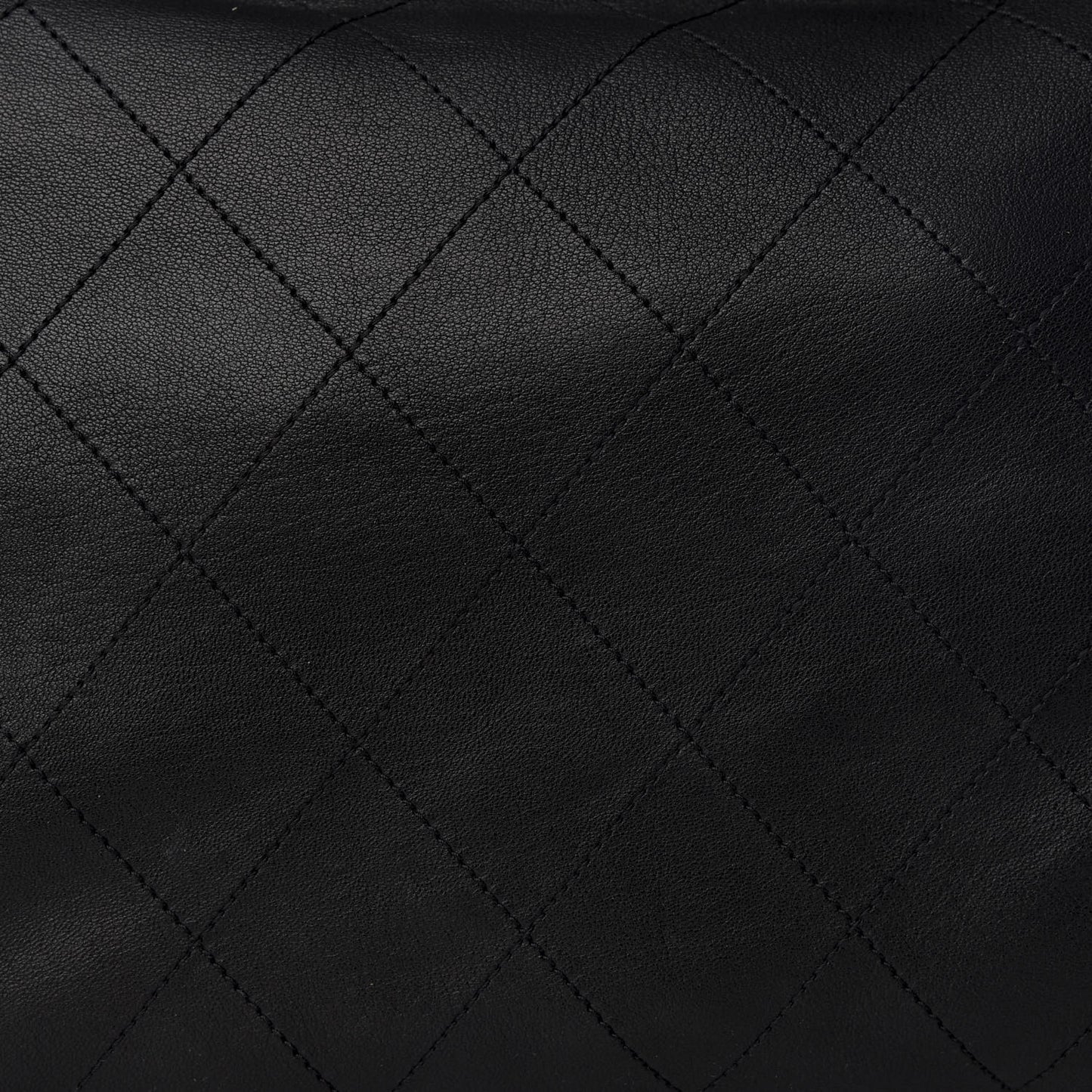 Lambskin Large Ultimate Soft Shoulder Bag Black