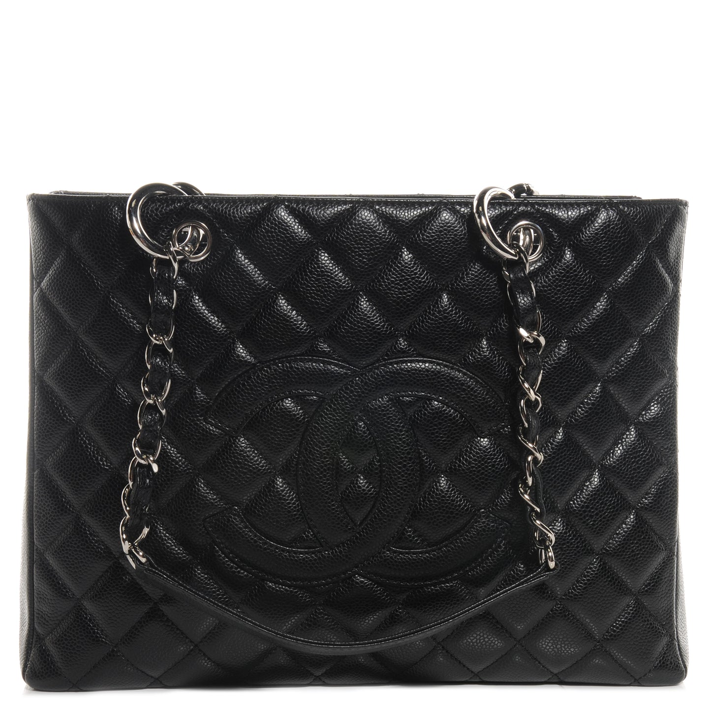 Caviar Grand Shopping Tote GST Black