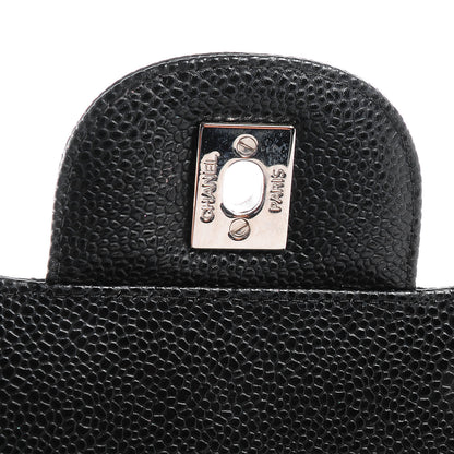 Chanel Caviar Quilted Maxi Double Flap Black 5 of 8