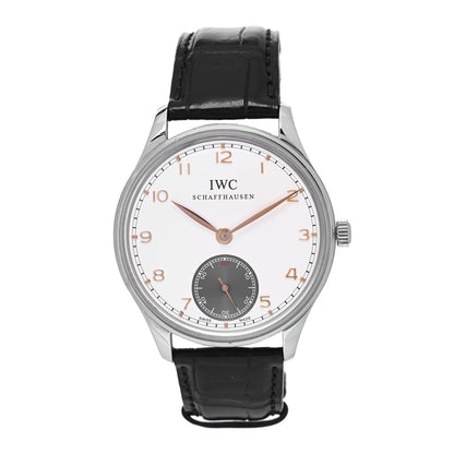 IWC Stainless Steel Alligator 44mm Portugieser Manual Winding Watch IW545405 1 of 6