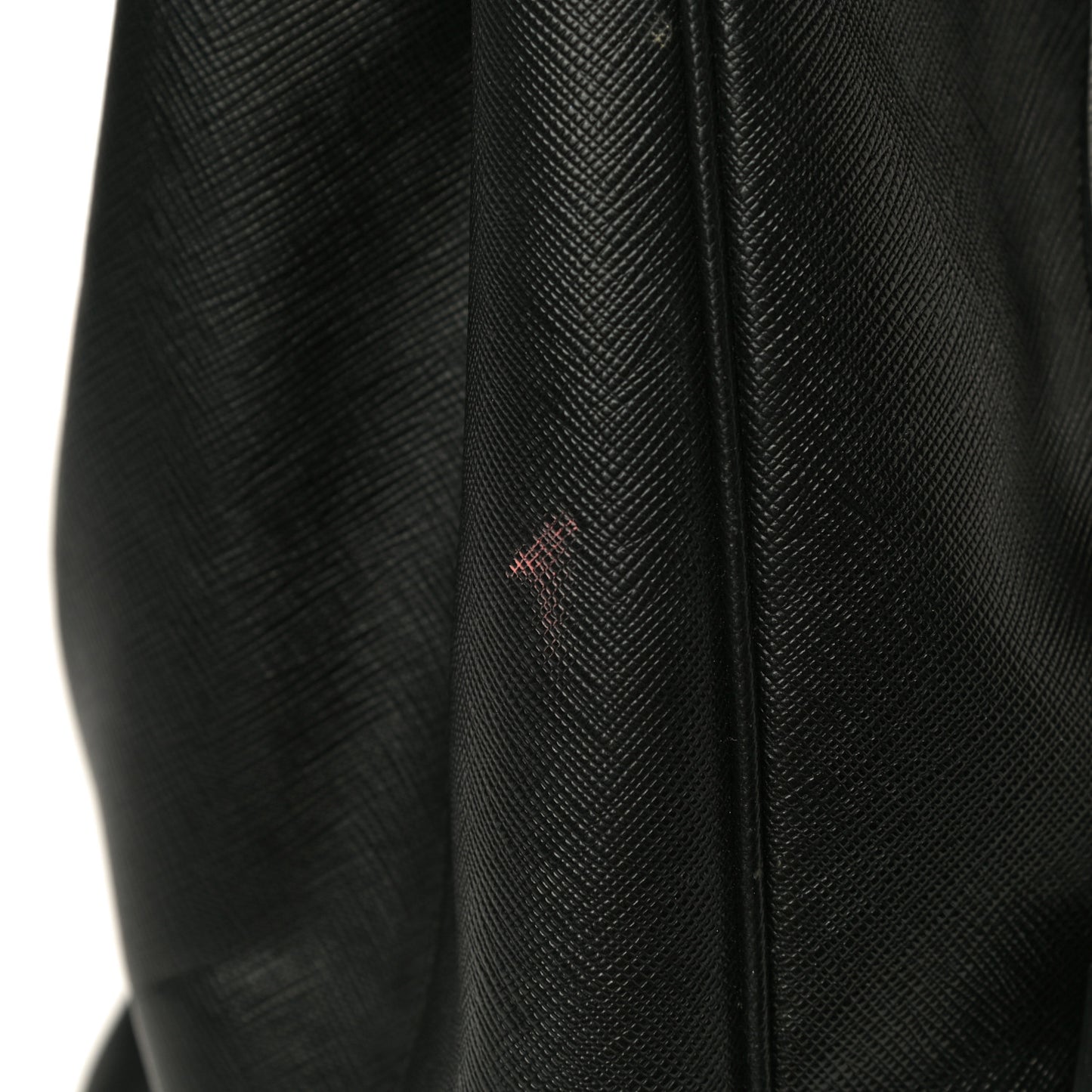 Saffiano Large Galleria Double Zip Tote Black