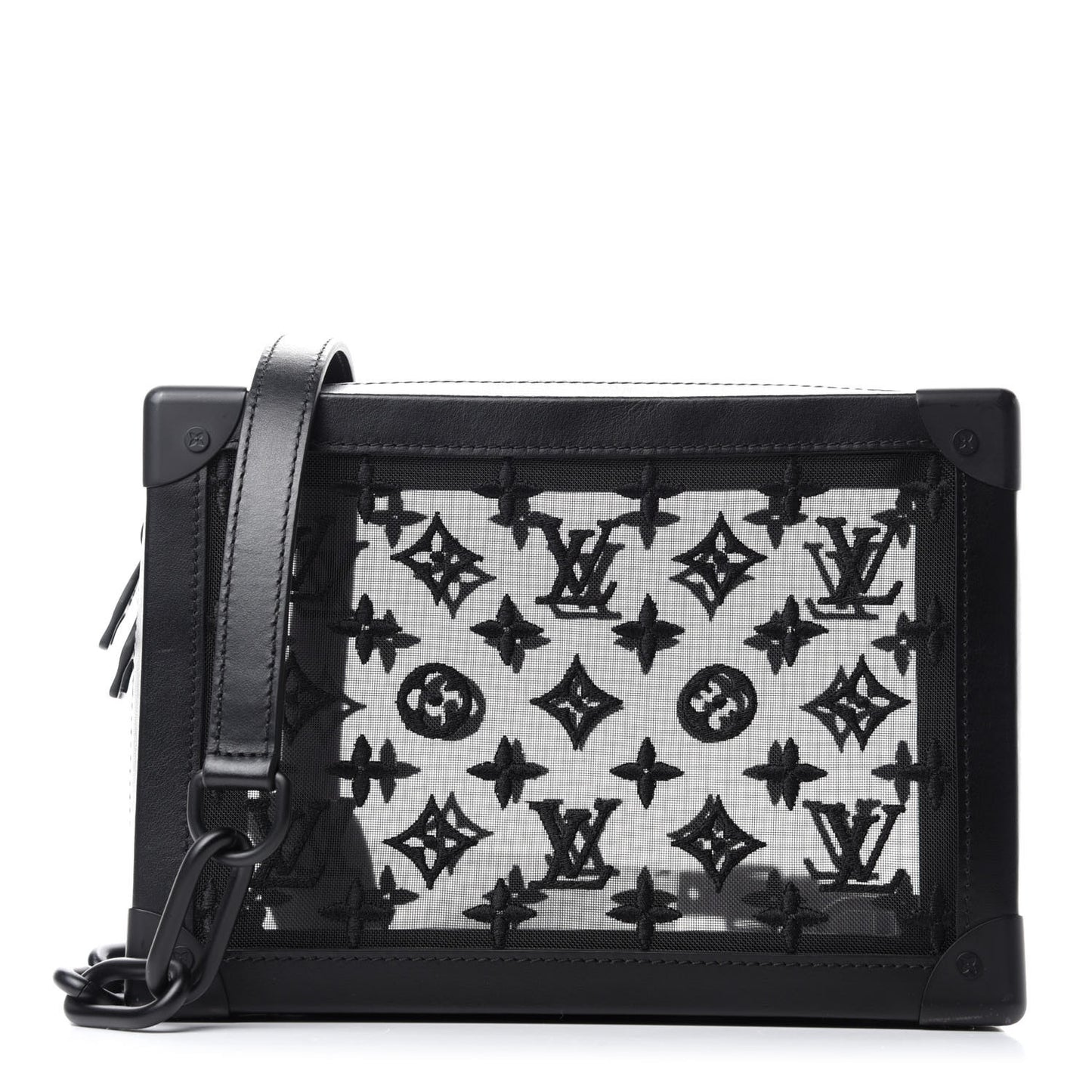 Monogram See Through Soft Trunk Black
