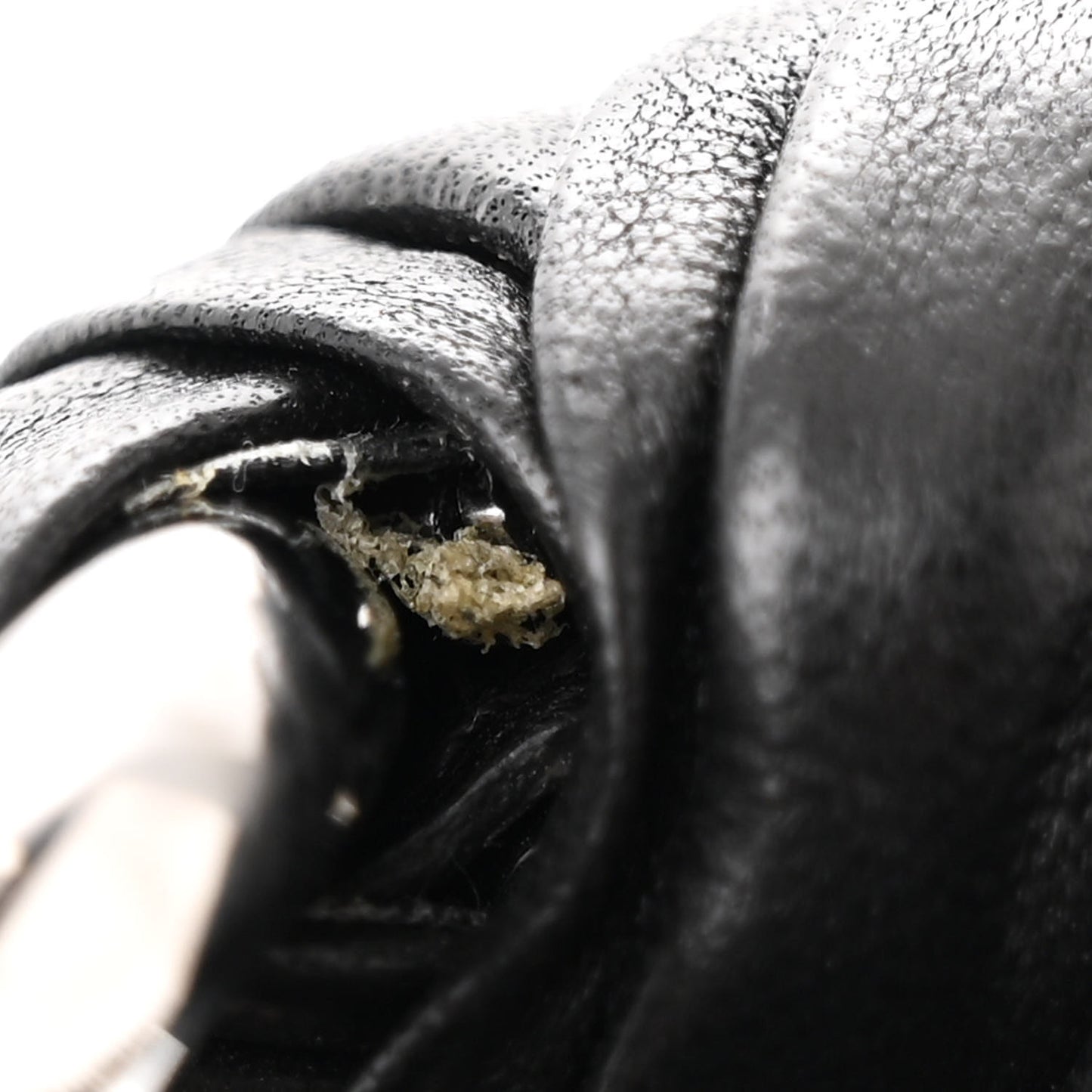 Nappa Gaufre Mini Bag Black