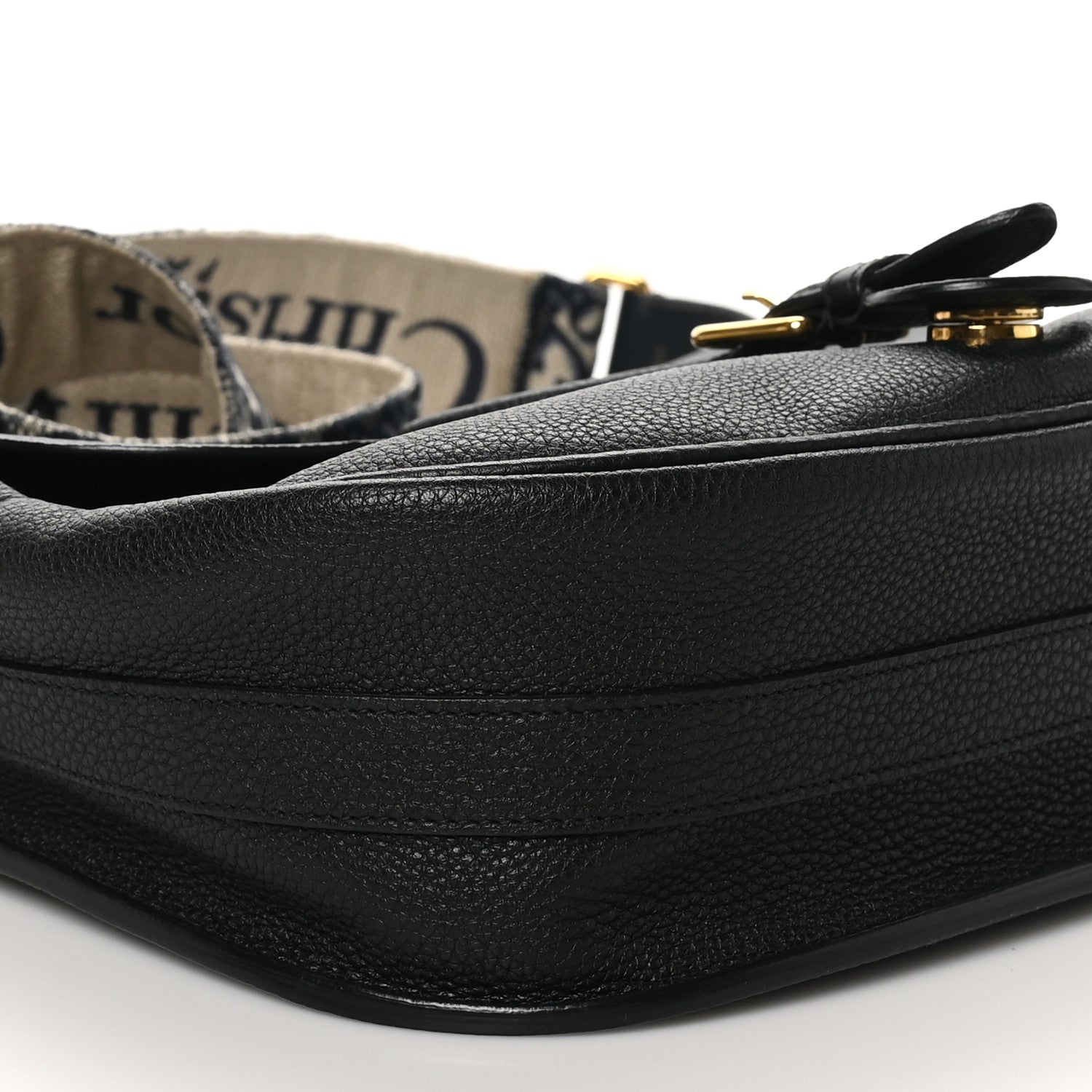 Christian Dior Grained Calfskin Large Bobby Flap Black 8 of 10