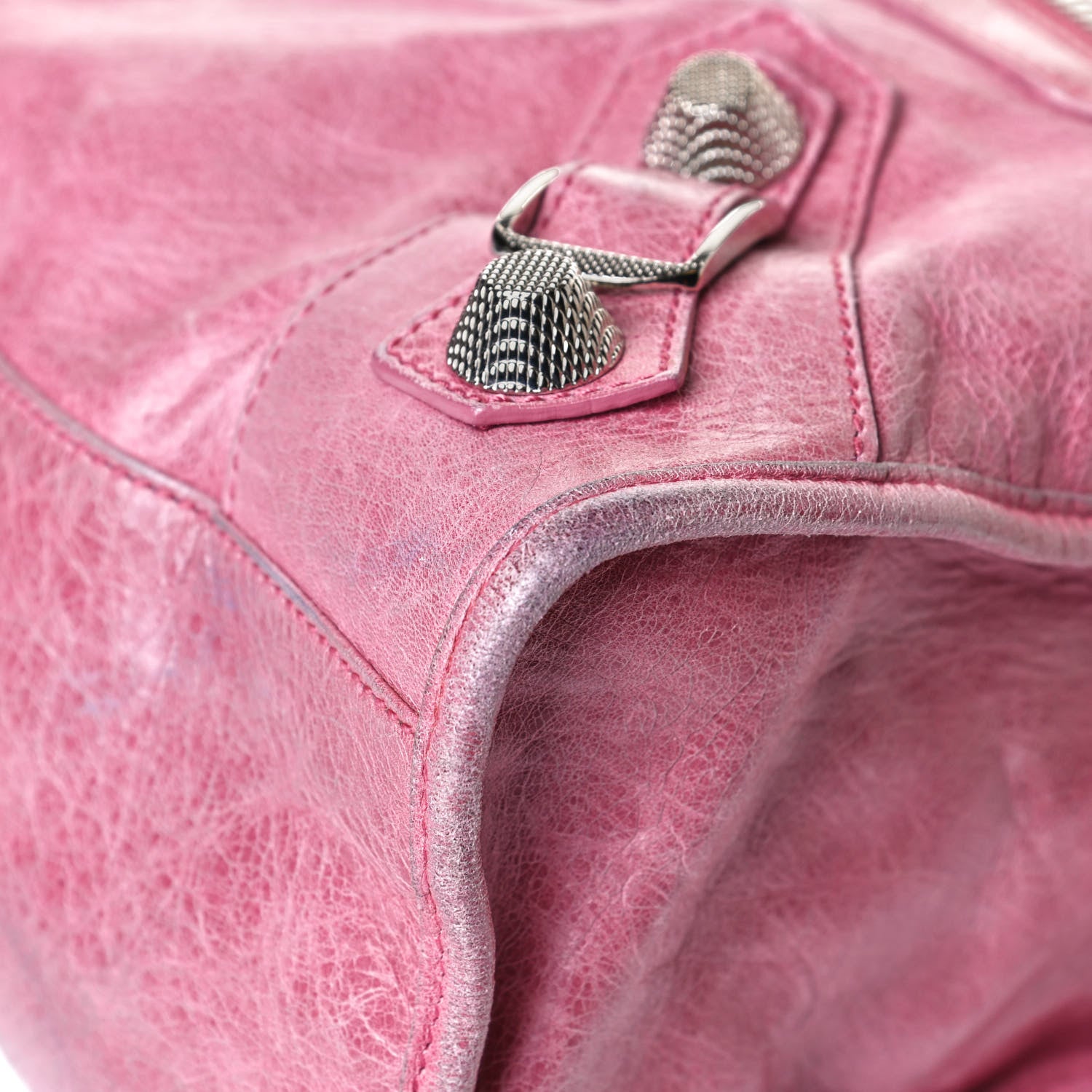 Balenciaga Agneau Giant 21 Silver Hardware City Bubblegum 10 of 15