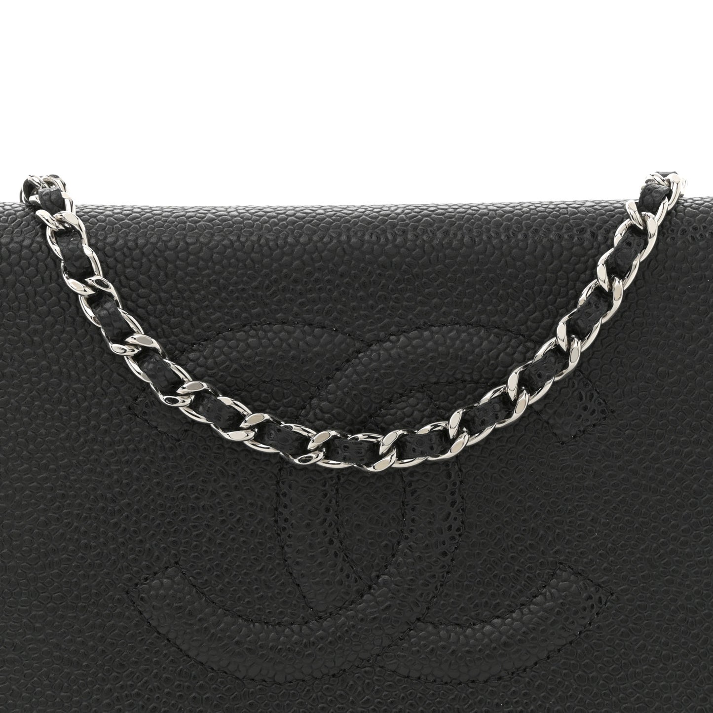 Caviar Timeless CC Wallet on Chain WOC Black