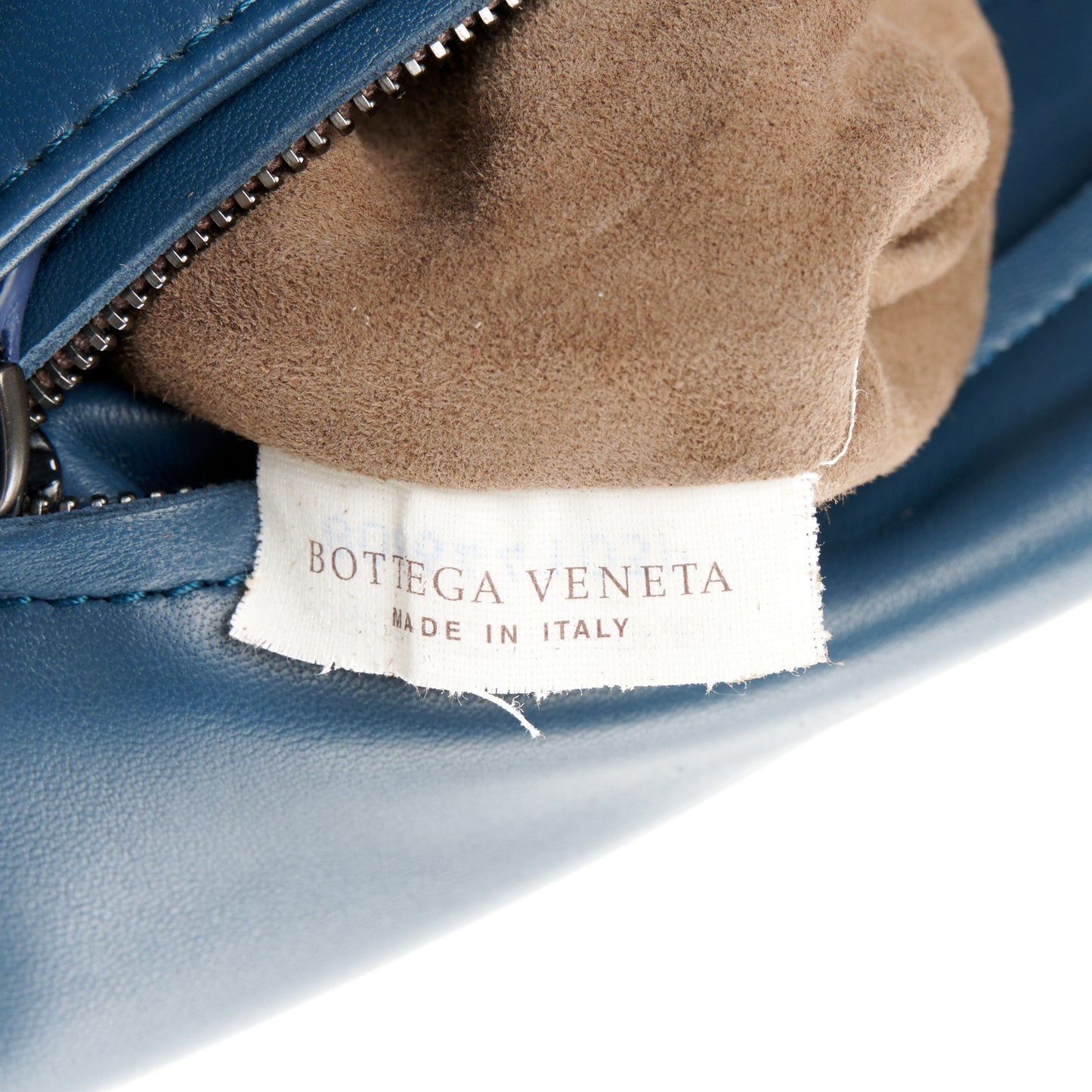 Nappa Intrecciato Small Olimpia Bag Oceano