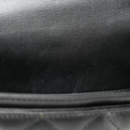 Chanel Calfskin Quilted CC Uniform Flap Belt Bag Black 11 of 13