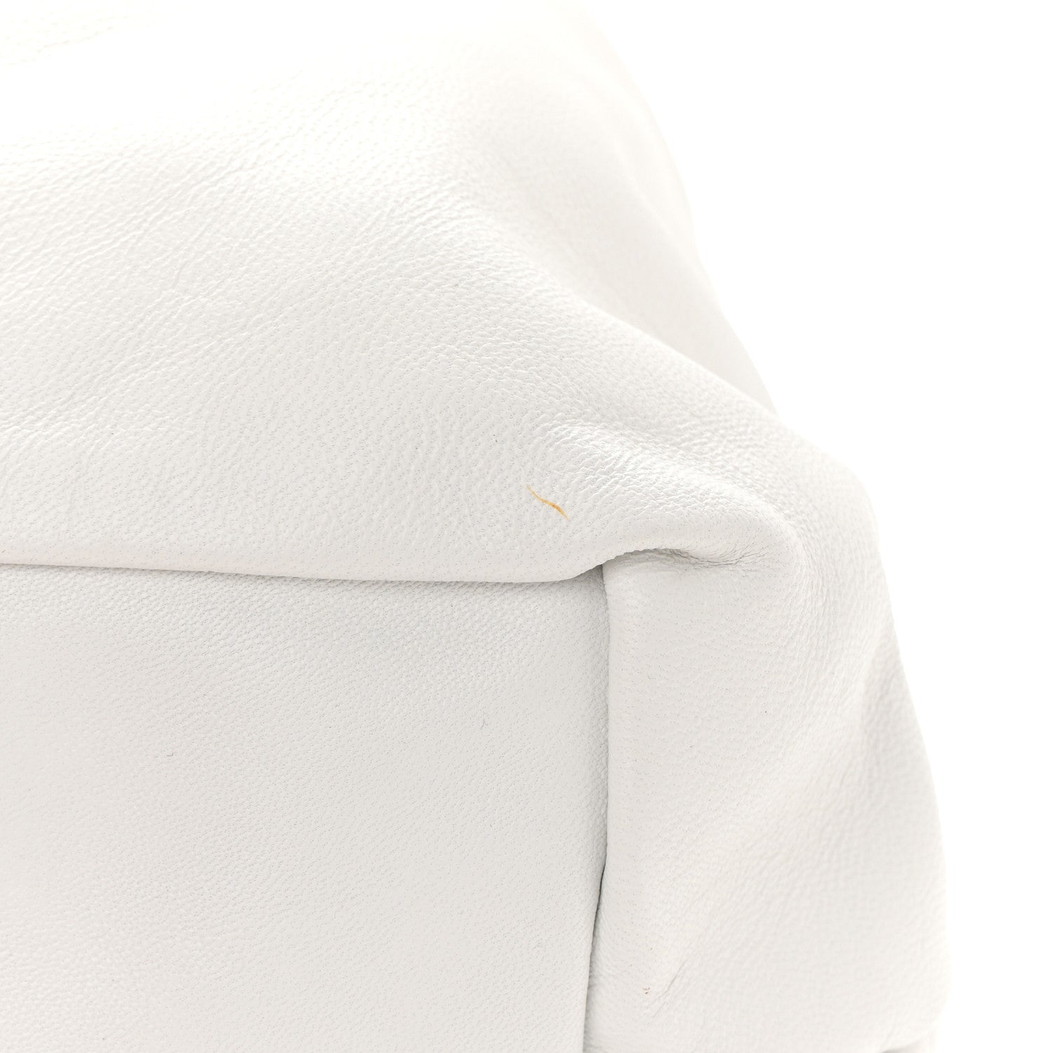 Mansur Gavriel Lambskin Cloud Clutch White 8 of 8