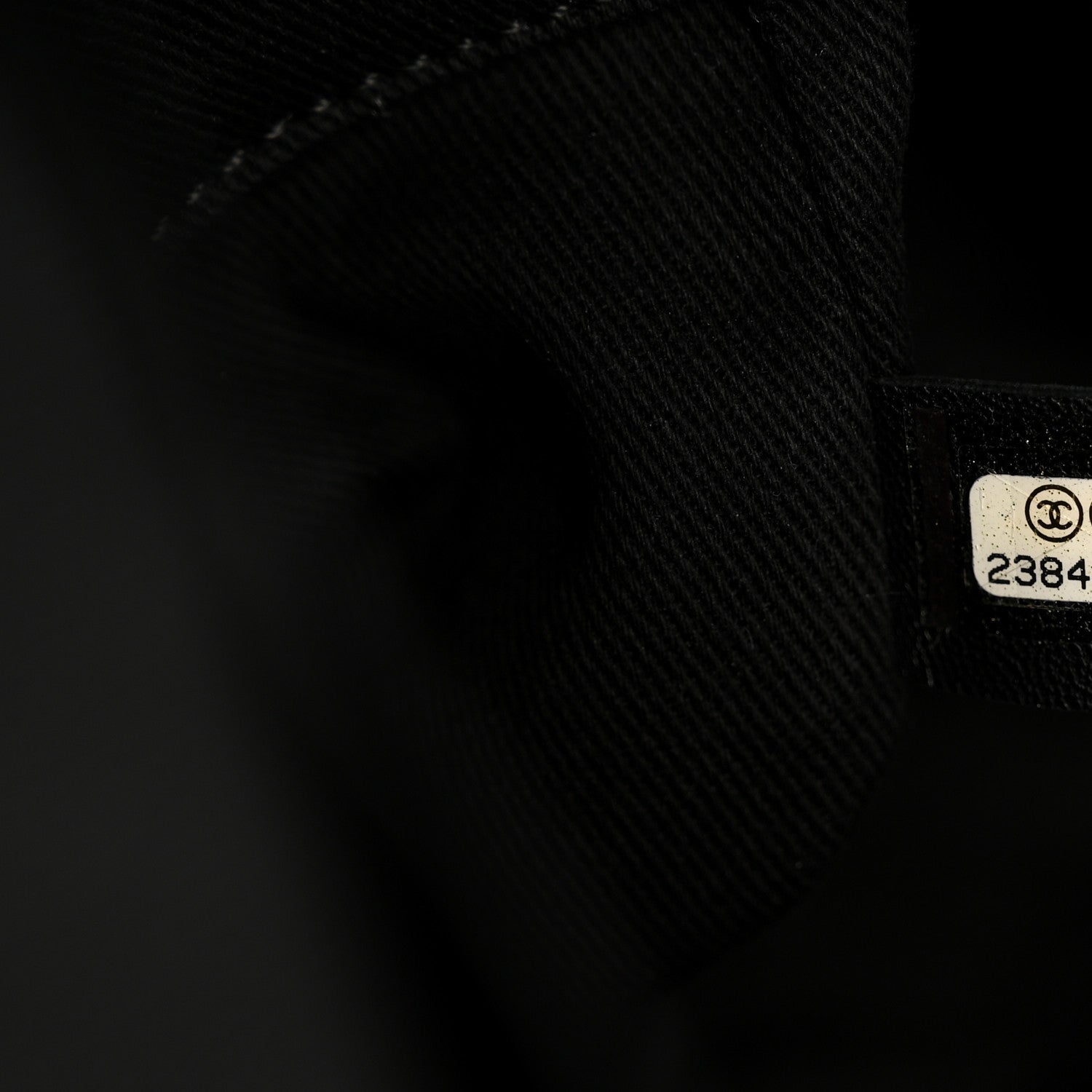 Chanel Canvas Sequin Medium Deauville Tote Charcoal 7 of 10