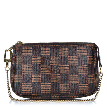 Louis Vuitton Damier Ebene Mini Pochette Accessories 1 of 8
