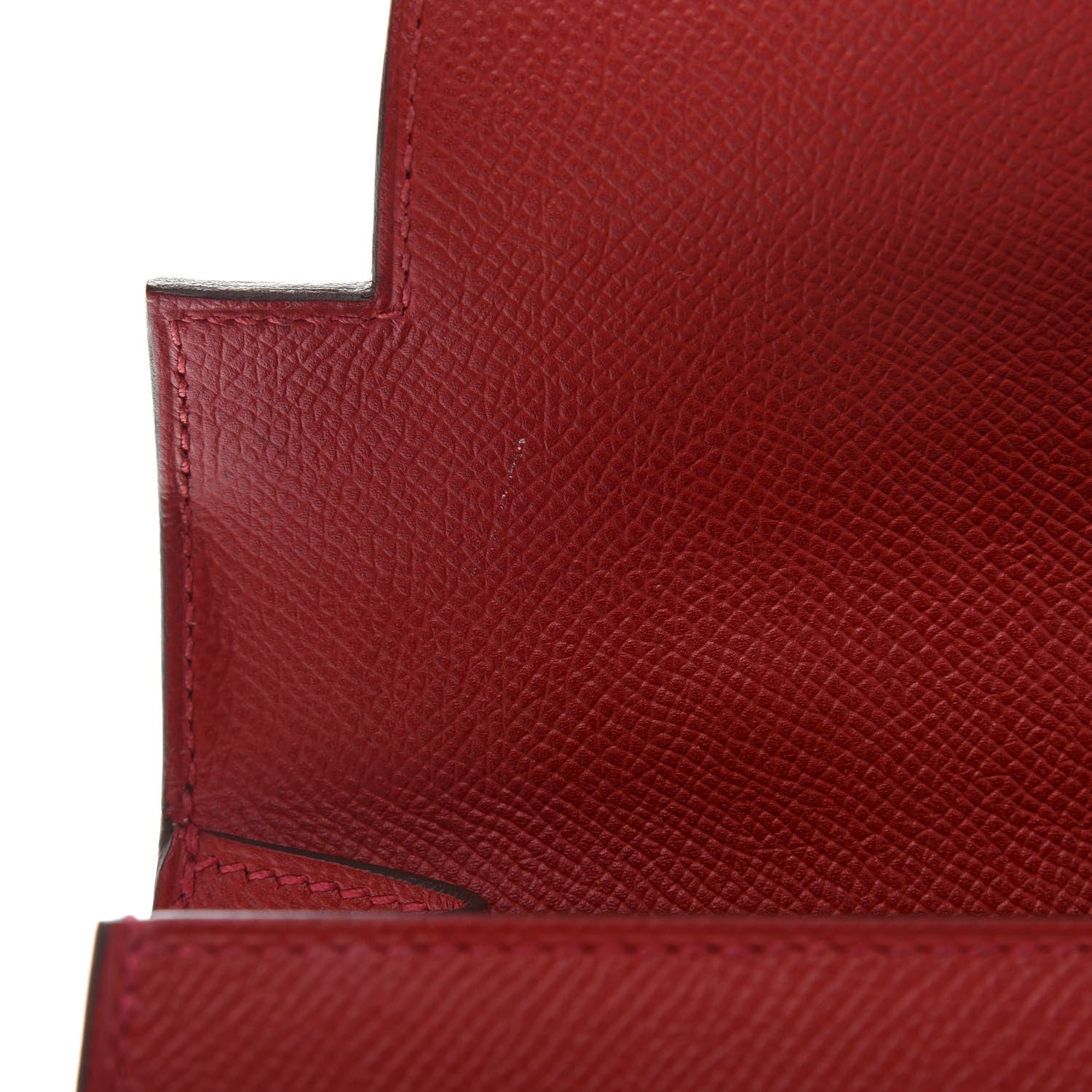 Hermes Epsom Kelly Sellier 32 Rouge Casaque 8 of 15