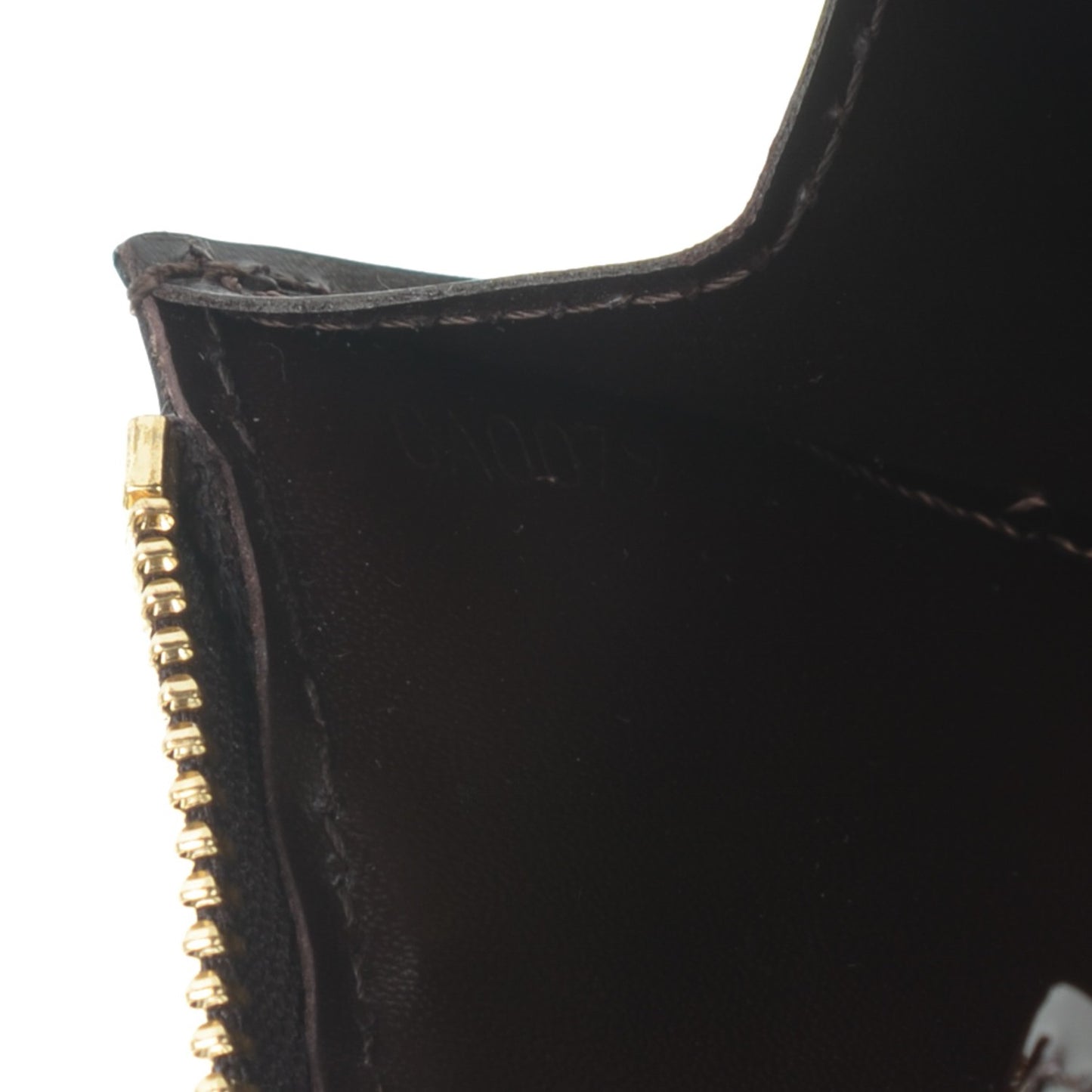 Vernis Key Pouch Amarante