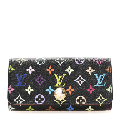 Louis Vuitton Monogram Multicolor Multicles 4 Key Holder Black Grenade 1 of 10
